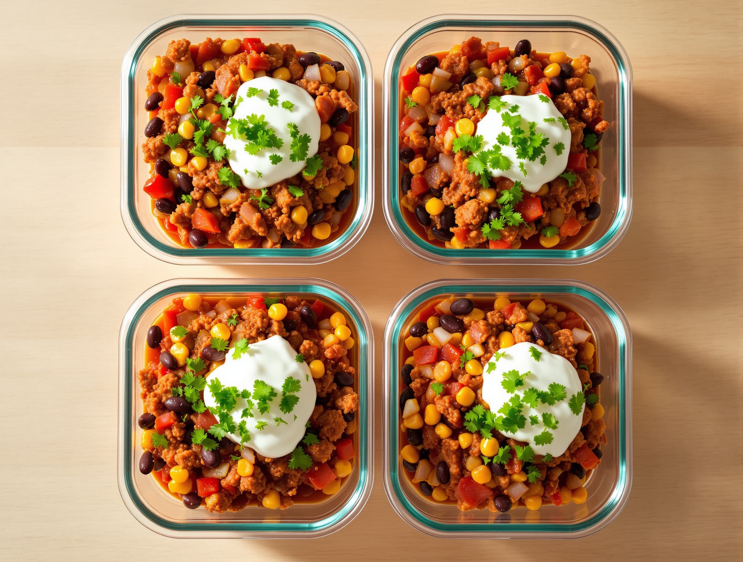 Turkey Chili Meal Prep
