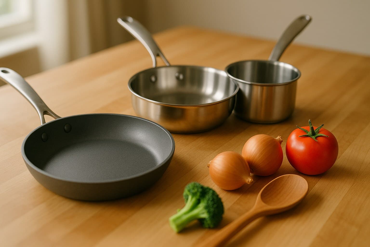 The Only 3 Pans a Beginner Cook Actually Needs