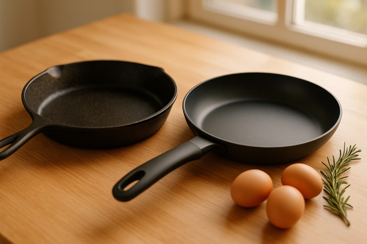Cast Iron vs Nonstick: Which Pan for Which Job