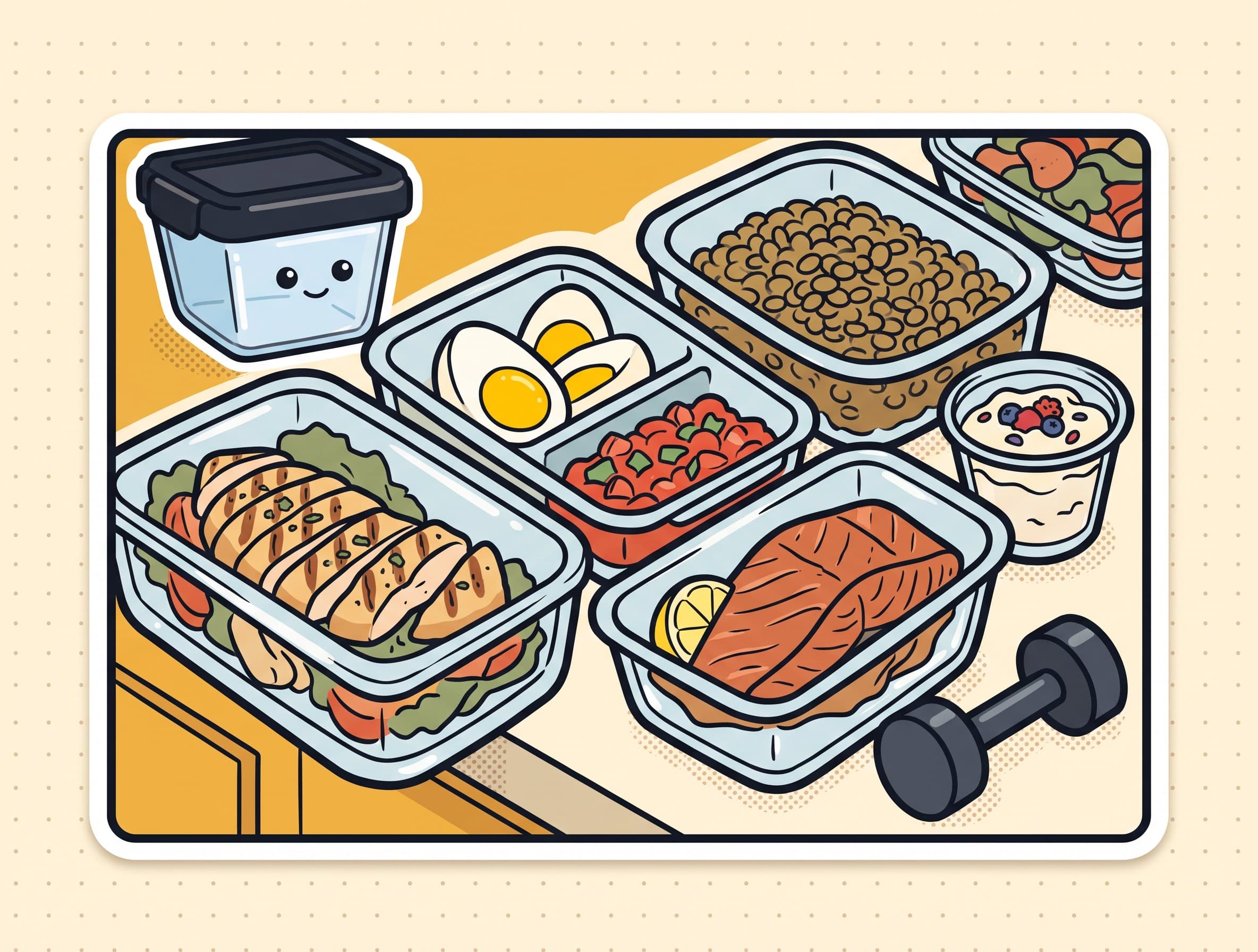 High Protein Meal Prep Without a Macro Spreadsheet