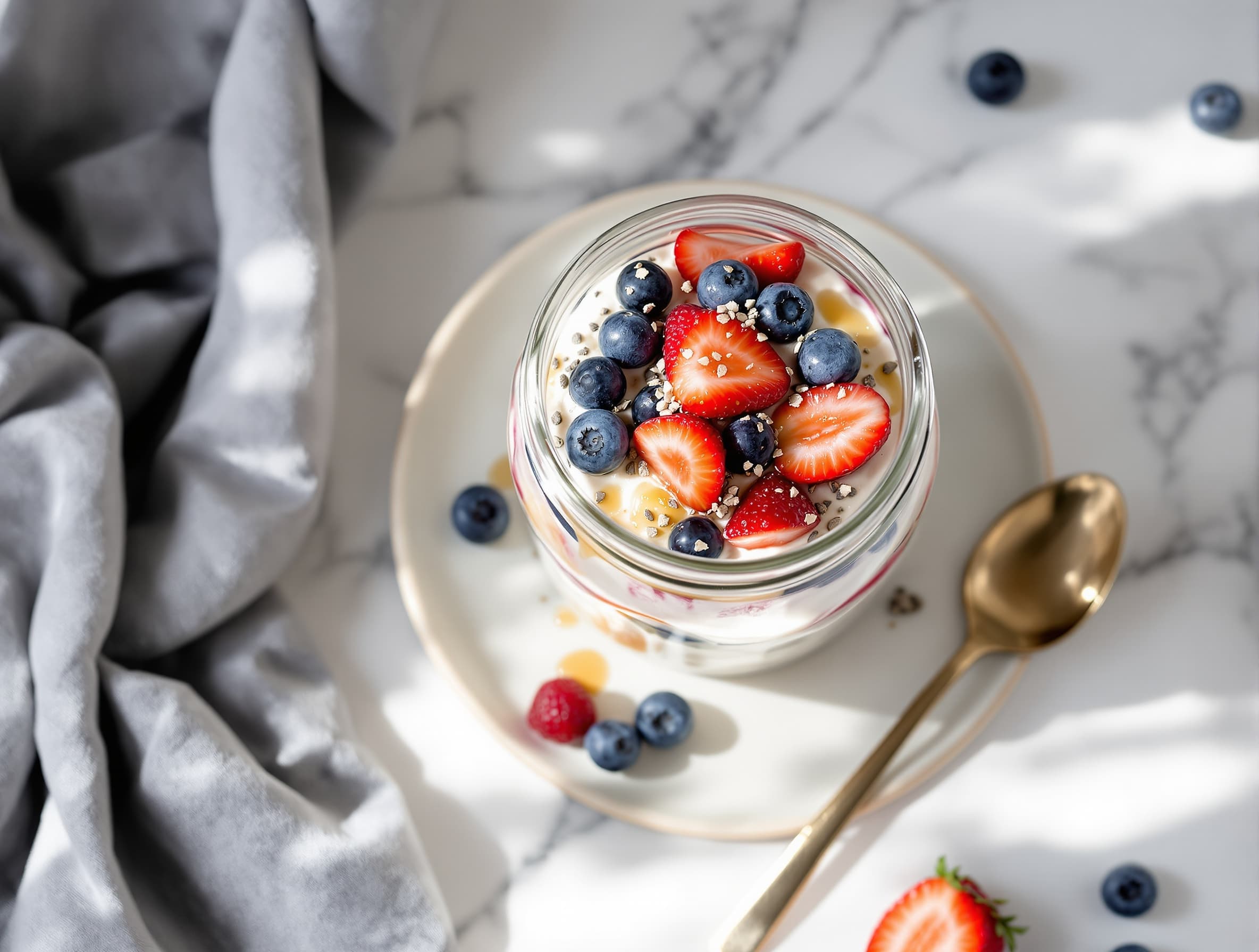 Overnight Oats with 30g Protein, No Powder