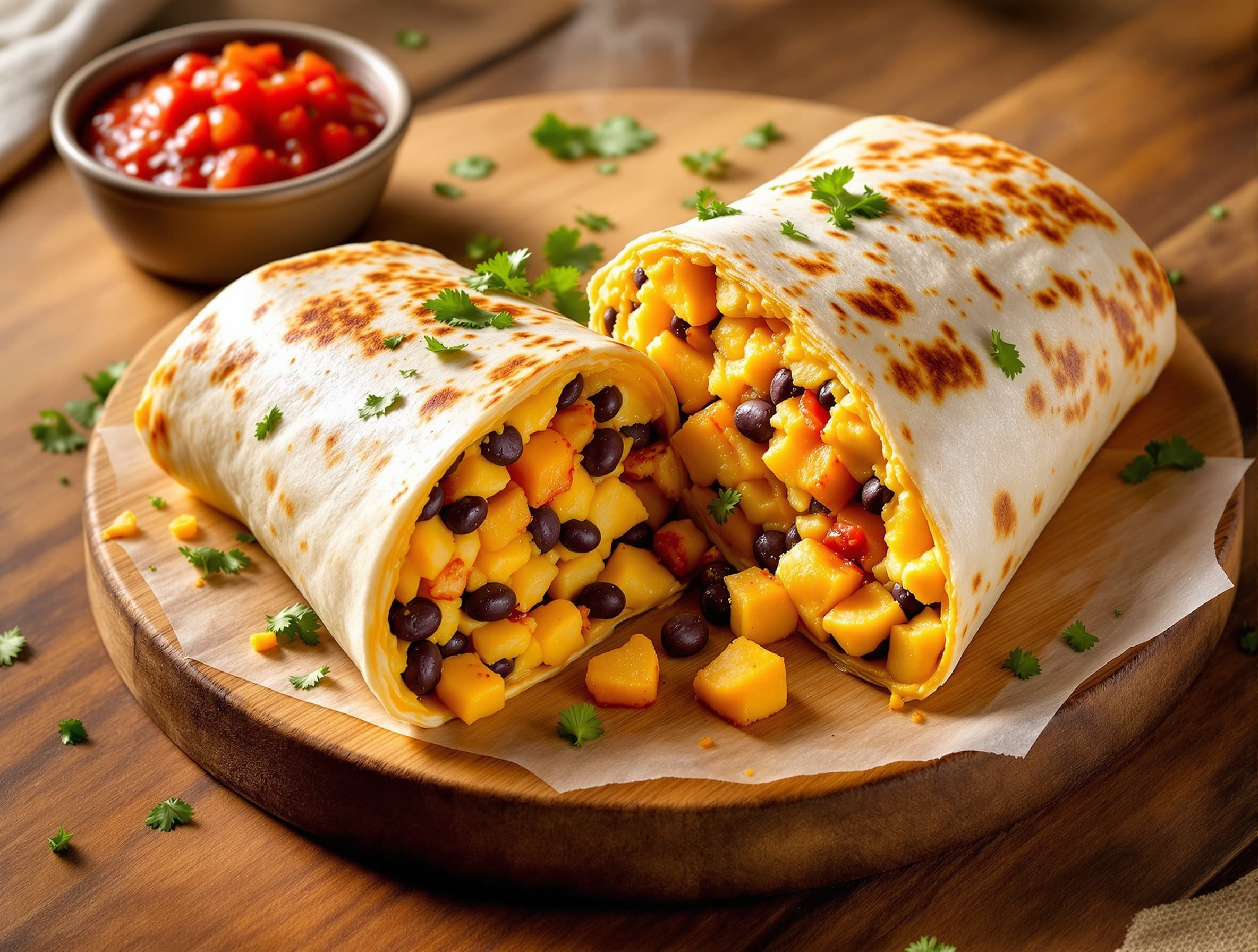 Bulk Breakfast Burrito, 780 kcal of Fuel