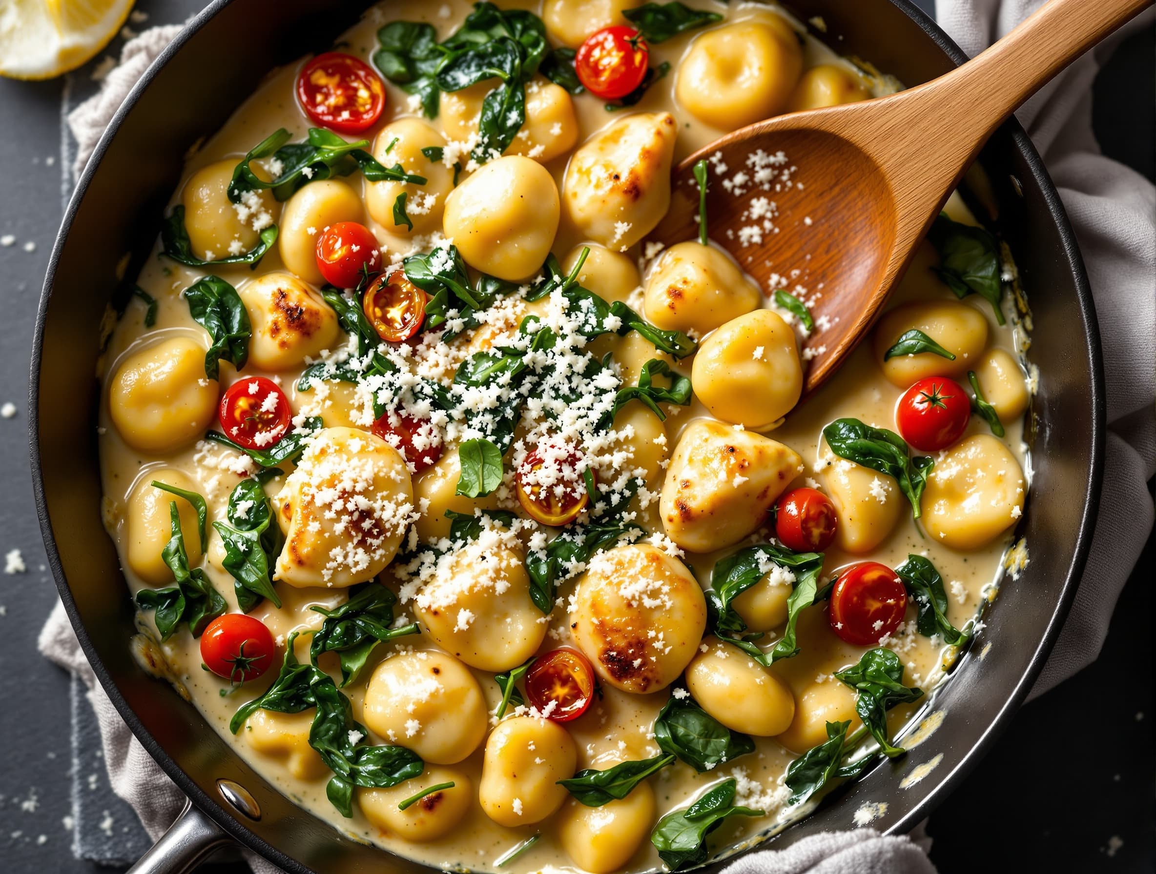 Creamy One-Pan Chicken Gnocchi